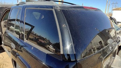 2003 Chevy Trail Blazer Driver Left Rear Moulding On Quarter Panel Oem Black