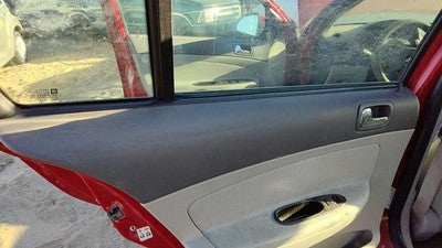05-10 Chevy Cobalt Driver Left Rear Door Trim Panel With Switches Back 14C Gray