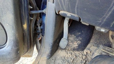 2001 Dodge Caravan Driver Left Lower Kick Trim Panel Oem Blue