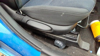 2005 Mazda 3 Passenger Right Side Seat Trim Panel Oem Bp5 Black