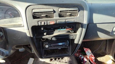 1994-1997 Nissan Hardbody Trim Bezel Around Radio Surround Dash Panel Oem Gray