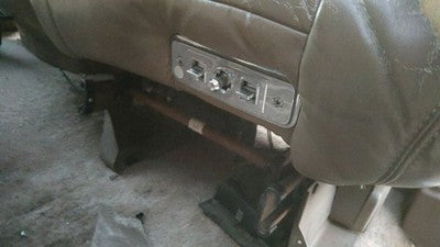 1994 Chevy Suburban Driver Left Power Seat Track With Motors Only Oem