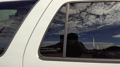 1995-2005 S10 Blazer Passenger Right Rear Vent Window Back Door Glass With Frame