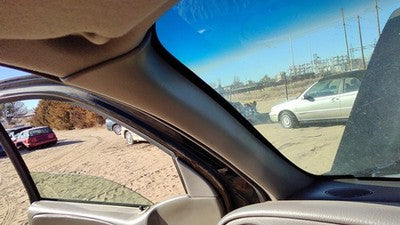 2003 Chevy Trail Blazer Driver Left A Pillar Trim Windshield Post Panel Gray 95D