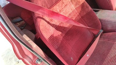 1990 Ford Bronco 2 Passenger Right Front Seat Belt Retractor Oem Shoulder Red