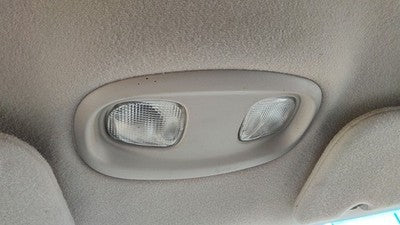 02-04 Jeep Liberty Center Overhead Console Dome Light Map Lamp Cubby Gray M5dv