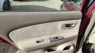 05-06 Nissan Altima Driver Left Rear Door Trim Panel With Switches Back Blond C