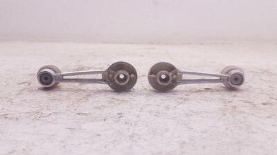 Door Handle Chrome Interior with Window Cranks LH RH Set for 80-86 Bronco F100 F