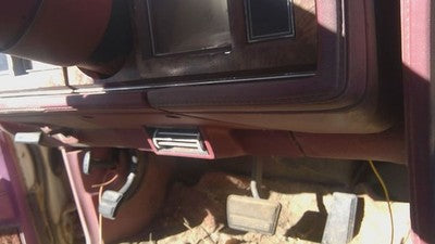 1978 Buick Regal Lower Dash Under Column Knee Bolster Trim Panel Oem Red