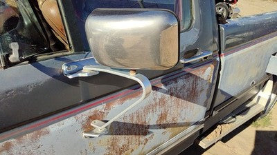 1980-1996 Ford F150 Driver Left Side Mirror Door Mounted Oem E5tz17696b