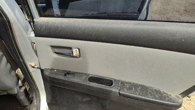 10 Sentra Sr Passenger Right Rear Inside Door Trim Panel With Switches Back Gray