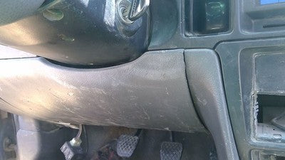 1995-2001 Suzuki Swift Gray Under column Knee Bolster Trim panel OEM Dash