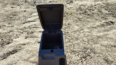 1999 2000 2001 Honda Passport Center Console Assembly Oem Bge Beige