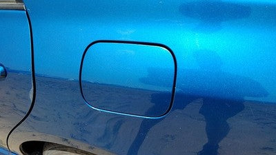 2009-13 Toyota Corolla Fuel Tank Door With Hinge Gas Lid Oem Filler Blue 8T7