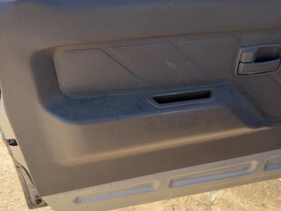 1991 Isuzu Pup Driver Left Front Door Trim Panel Gray