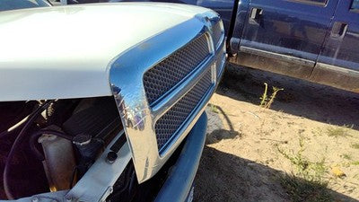 1994-2001 Ram 1500 Grille Assembly With Mount Secondary Hood Latch Plastic Oem