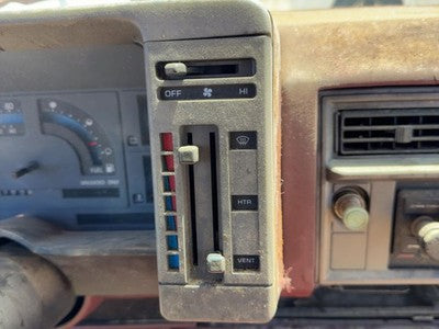 88-93 S10 Pickup Temperature Control Module In Dash Heater Ac Head Unit Oem