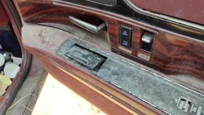 1998 Buick Lesabre Passenger Right Front Door Trim Panel With Switches Red