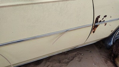 1980 Cadillac Deville Passenger Right Front Moulding From Door Oem Trim Strip