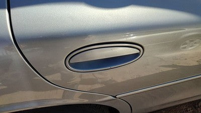 98-02 Intrigue Passenger Right Rear Outside Door Handle Back Silver 17U