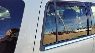 03-17 Navigator Passenger Right Rear Vent Window Back Door Glass With Frame
