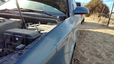 2006-2010 Hyundai Sonata Driver Left Front Fender Oem Blue 663100A000