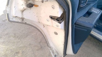1986 Chevy Caprice Driver Left Rear Door Latch With Rods/Cables Oem Back