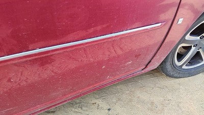 06-07 Lucerne Passenger Right Front Moulding From Door Trim Strip Crimson 86U