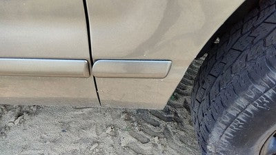 02-05 Ford Explorer Passenger Right Moulding From Fender Oem Trim Strip Gold Tk