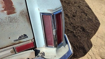 74-77 Cutlass Supreme Passenger Right Rear Tail Light With Housing 2 Door Coupe