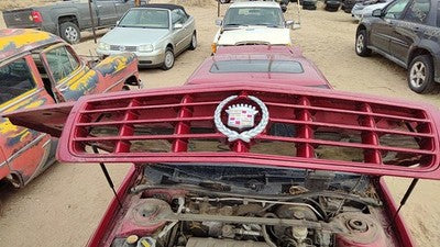 1995-2002 Cadillac Eldorado Front Grille Assembly Oem With Frame Crimson Red 86U