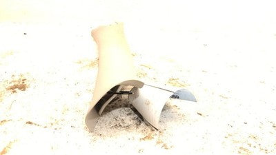 2003 Pt Cruiser Passenger Right A Pillar Trim Windshield Post Panel Taupe Fl