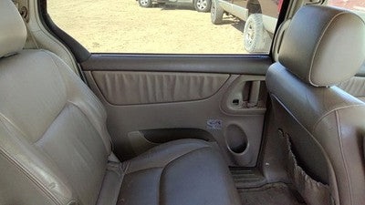 04-05 Toyota Sienna Driver Left Rear Door Trim Panel With Switches Back Fawn 41