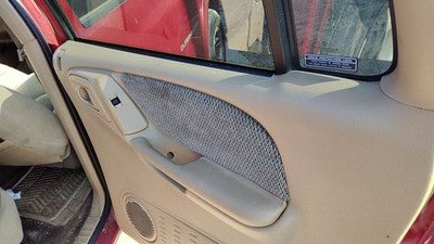 2000 Dodge Durango Passenger Right Rear Door Trim Panel With Switches Back Tan