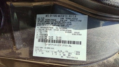 2003 Ford Mustang Dash Wiring Harness Oem 3.8L At