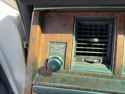 1991-1994 Lincoln Town Car Headlight Switch Control Knob Buttons Dash Oem