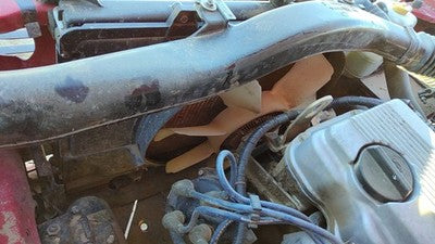1997 Nissan Hardbody Radiator Cooling Fan Shroud Oem Plastic Housing 2.4L