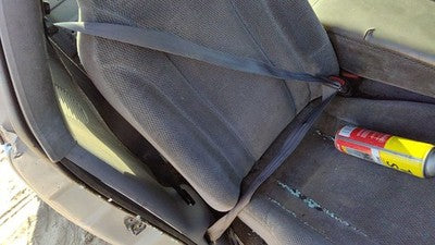 2000 Dodge Dakota Passenger Right Front Seat Belt Retractor Oem Shoulder Gray