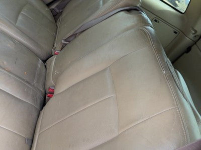 04 Rainier Complete Set Rear Seat Belts Retractor Buckle Left Right Back Tan 332
