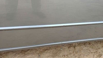 07-09 Nissan Sentra Passenger Right Front Moulding From Door Trim Strip Gray K36