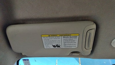 2016-2019 Nissan Versa Driver Left Sun Visor Oem Charcoal G 964019Mb1a