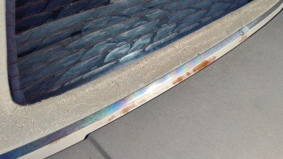 85 Grand Marquis Passenger Right Rear Chrome Trim Moulding Below Back Glass