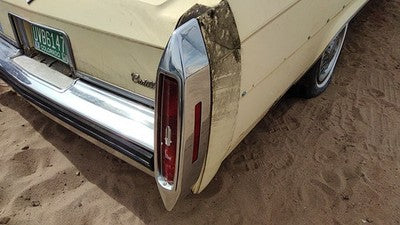 1980-1984 Cadillac Deville Passenger Right Tail Light Housing Chrome Oem Rear