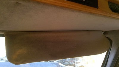 1989 Chevy G20 Van Passenger Right Sun Visor Oem Blue