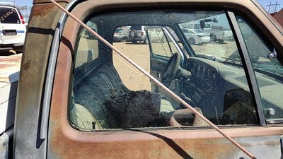 1978-93 Dodge Ram W150 Passenger Right Front Side Window Door Glass Oem 4160616