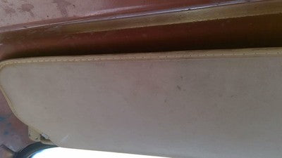 1982 Chevy C10 Driver Left Sun Visor Oem Tan