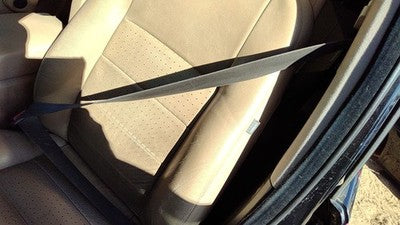 2005-2006 Land Rover Lr3 Driver Left Front Seat Belt Retractor Oem Shoulder Tan