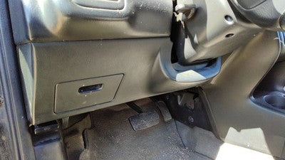 1999-2002 Infiniti G20 Lower Dash Under Column Knee Bolster Trim Panel Oem Black
