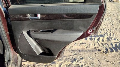 14-15 Sorento Passenger Right Rear Door Trim Panel With Switches Back Va Black