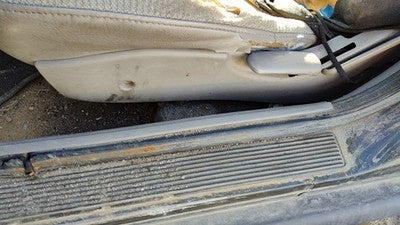 1997 Saturn Sl1 Driver Left Side Seat Trim Panel Oem Gray